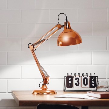 Eglo 94704 - Bordslampa BORGILLIO 1xE27/40W/230V