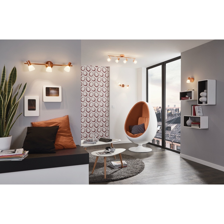Eglo 94739 - LED spotlight glansig 2 4xLED/5W/230V