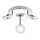 Eglo 94762 - LED badrumslampa GONARO 3xLED/3,8W/230V IP44