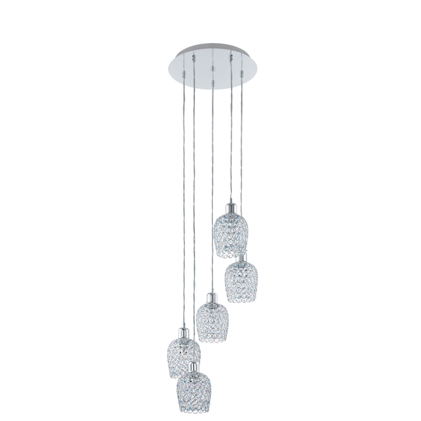 Eglo 94898 - Pendellampa med kabel BONARES 1 5xE27/60W/230V