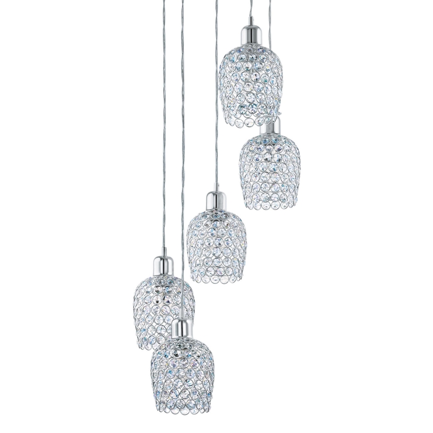 Eglo 94898 - Pendellampa med kabel BONARES 1 5xE27/60W/230V