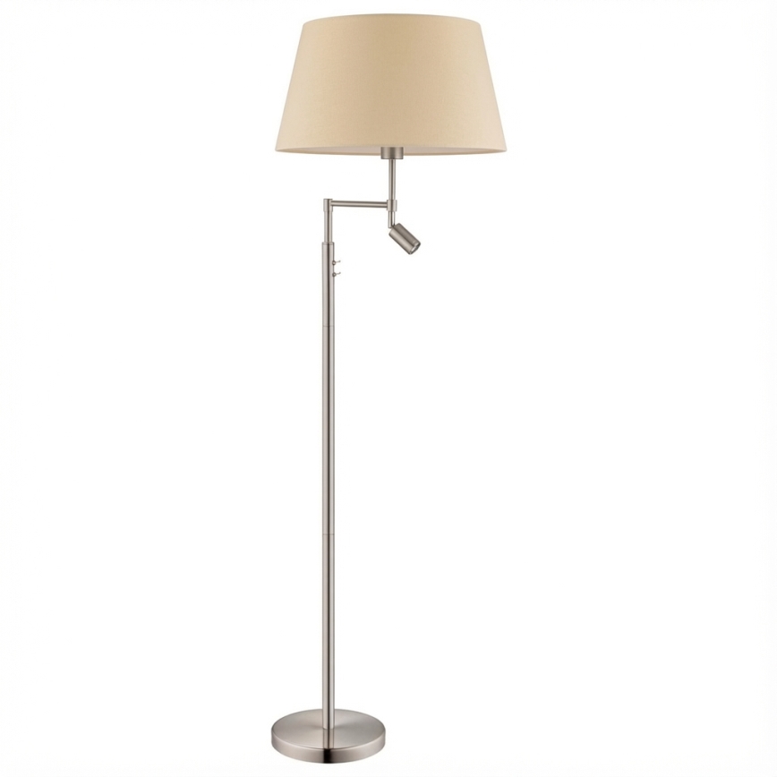Eglo - Golvlampa 1xE27/60W + LED/2,1W