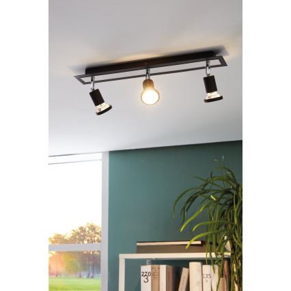 Eglo 94965 - LED spotlight SARRIA 3xGU10-LED/5W/230V