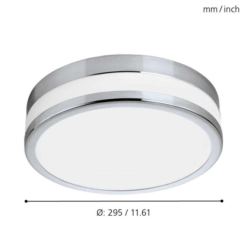 Eglo - LED-badrumsarmatur LED/24W/230V IP44