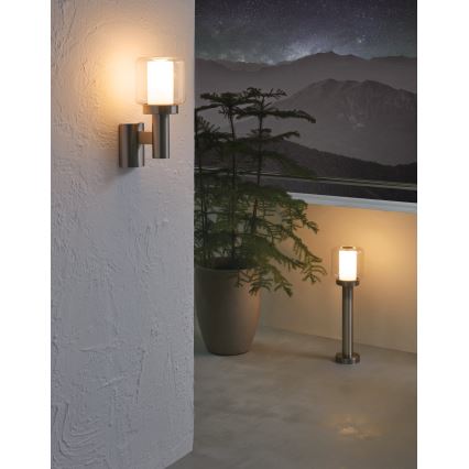 Eglo 95016 - Utomhus Väggbelysning POLIENTO 1xE27/40W