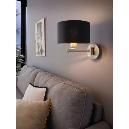 Eglo - Vägglampa 1xE27/60W/230V