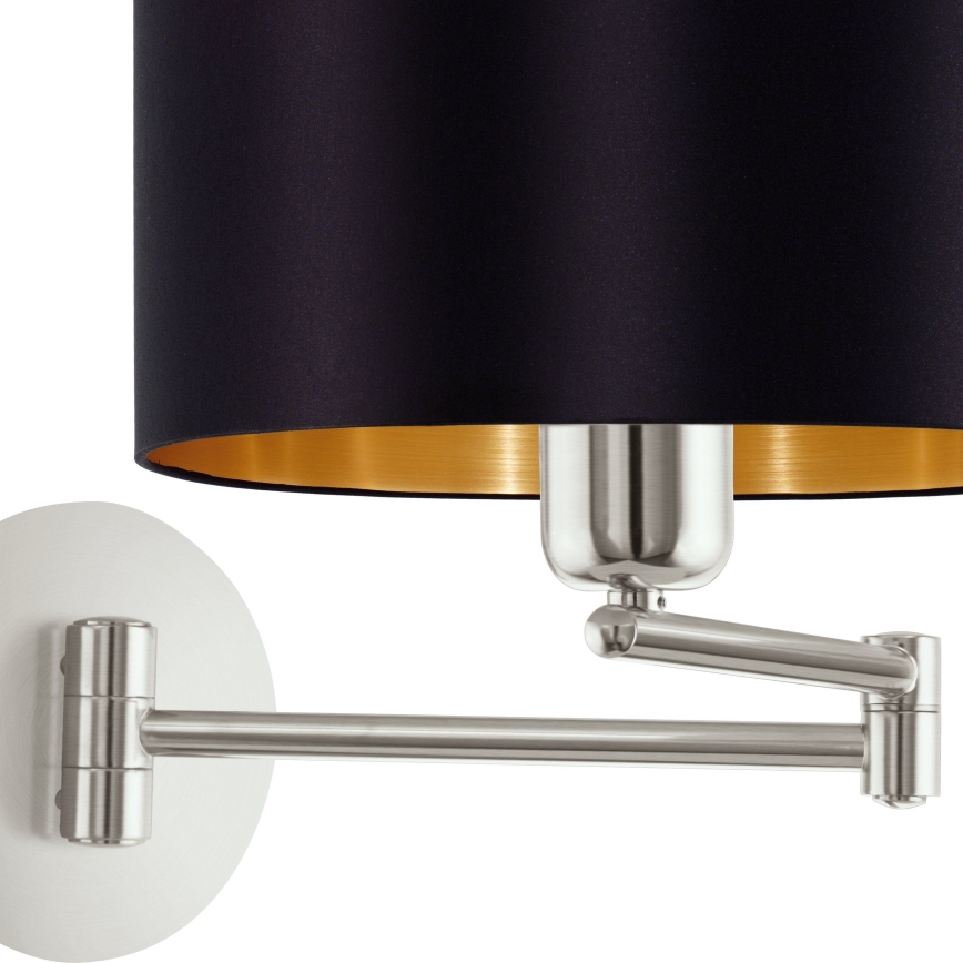 Eglo - Vägglampa 1xE27/60W/230V