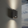 Eglo 95076 - Utomhusvägglampa ABRANTES 2xLED/6W/230V IP44