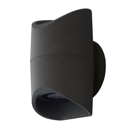 Eglo 95076 - Utomhusvägglampa ABRANTES 2xLED/6W/230V IP44