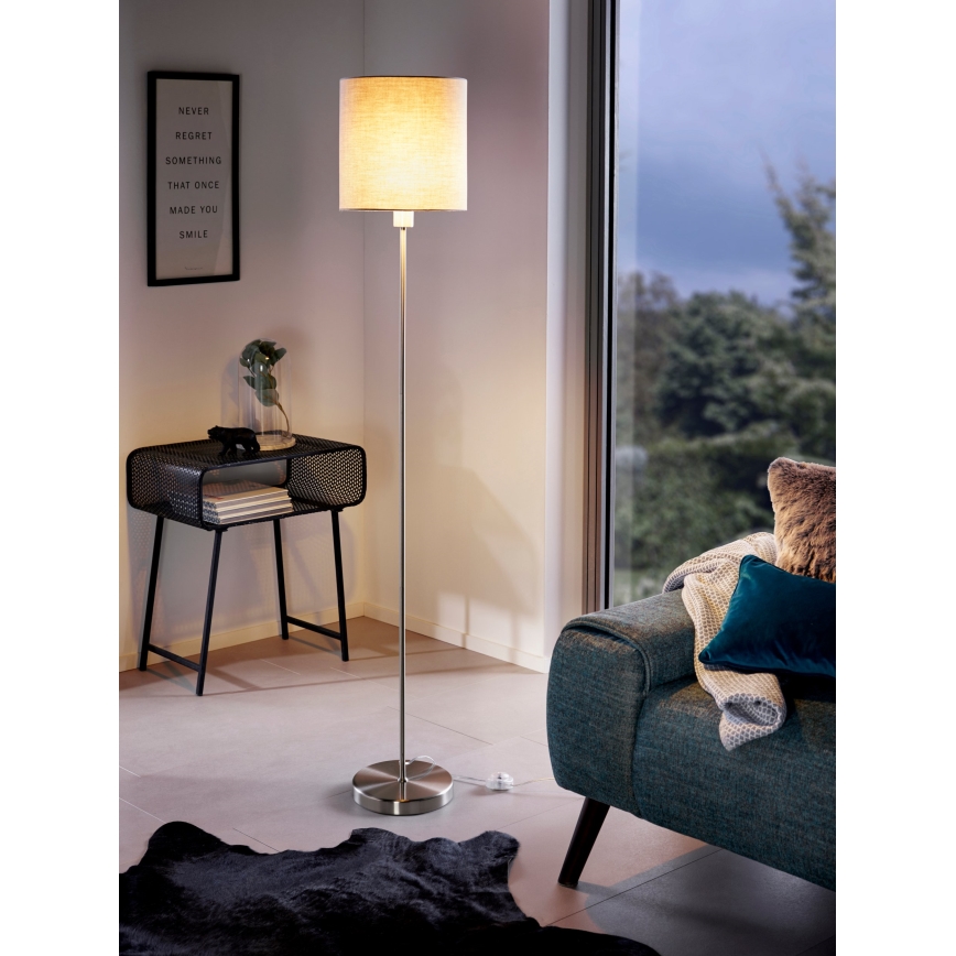 Eglo - Golvlampa 1xE27/60W/230V