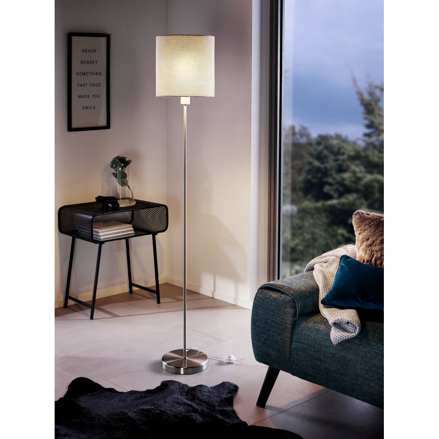 Eglo - Golvlampa 1xE27/60W/230V