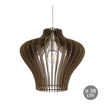 Eglo 95259 - Ljuskrona COSSANO 2 1xE27/60W/230V