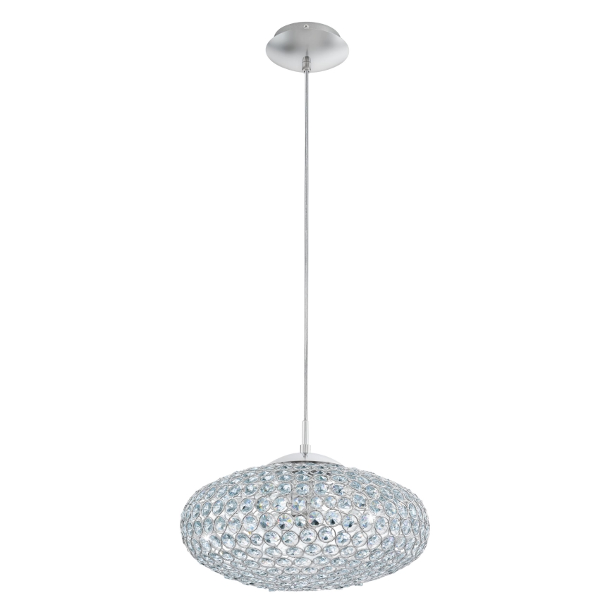 Eglo - Ljuskrona med textilsladd 1xE27/60W/230V