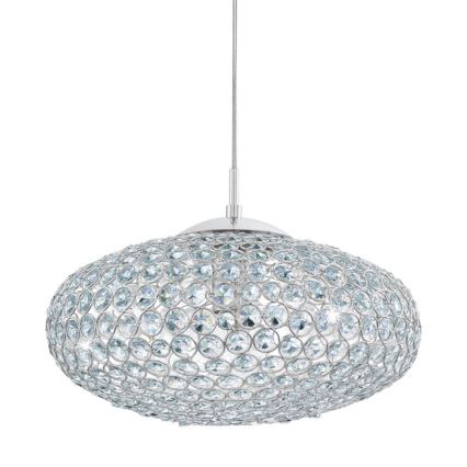 Eglo - Ljuskrona med textilsladd 1xE27/60W/230V