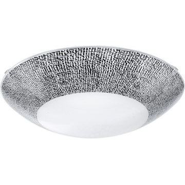Eglo 95289 - LED-taklampa MAGITTA LED/16W/230V Ø 31,5 cm svart/vit