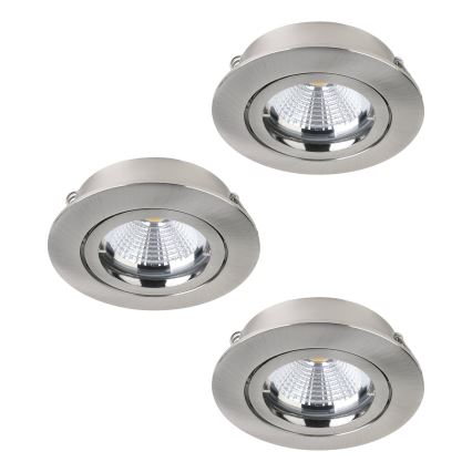 Eglo - SET 3x LED Hängande Takbelysning TEDO 3xGU10-LED/5W/230V