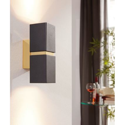 Eglo 95373 - LED Väggbelysning PASSA 2xGU10-LED/4W/230V