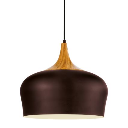 Eglo - Ljuskrona med textilsladd 1xE27/60W/230V