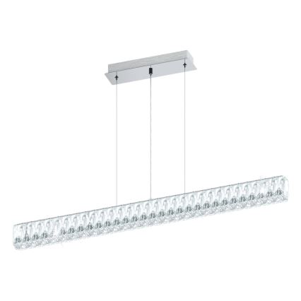 Eglo 95543 - Kristallkrona på vajer TELLUGIO-S LED/36W/230V 3000K