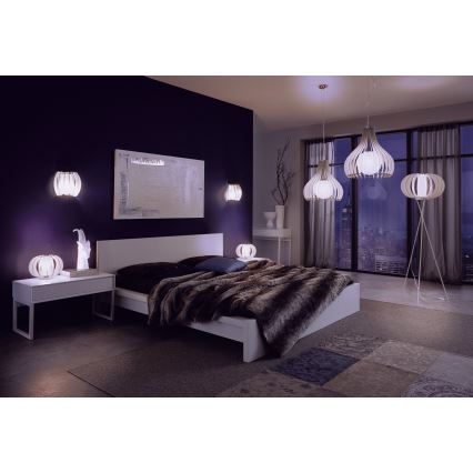 Eglo 95612 - Golvlampa STELLATO 2 1xE27/60W/230V