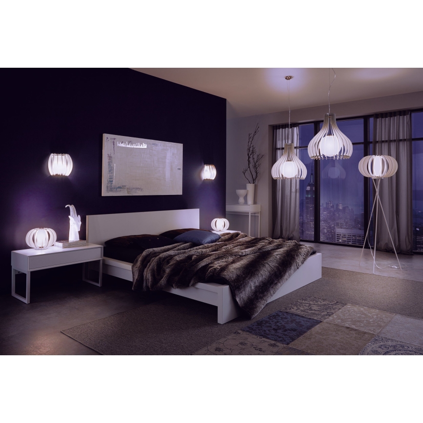 Eglo 95612 - Golvlampa STELLATO 2 1xE27/60W/230V