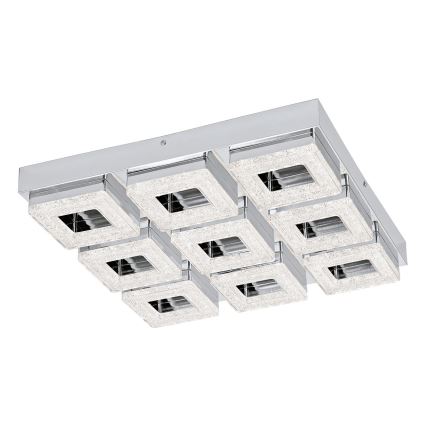 Eglo 95658 - Kristalltaklampa FRADELO, 9x LED, 4 W, 230 V