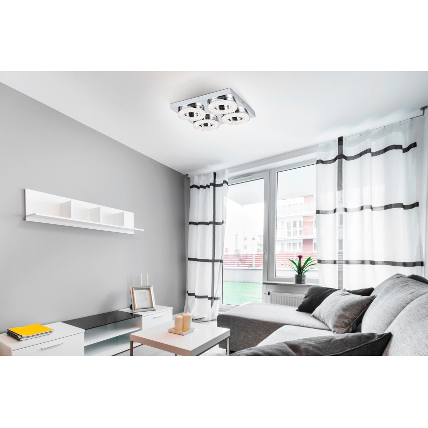 Eglo - LED Taklampa 4xLED/4W/230V