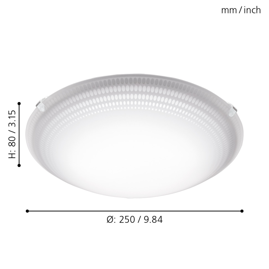 Eglo 95672 - LED Takbelysning MARGITTA 1 LED/8,2W/230V