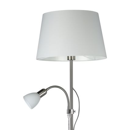 Eglo 95686 - Golvlampa CONESA 1xE27/60W + 1xE14/40W