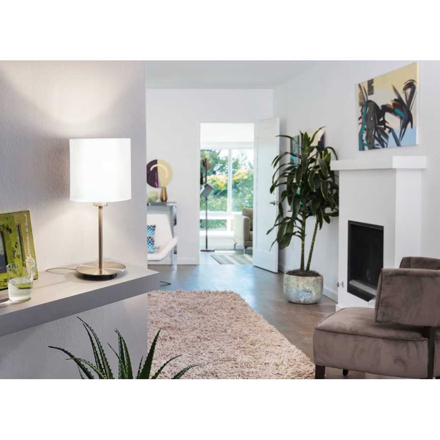 Eglo 95725- Bordslampa PASTERI 1xE14/40W/230V