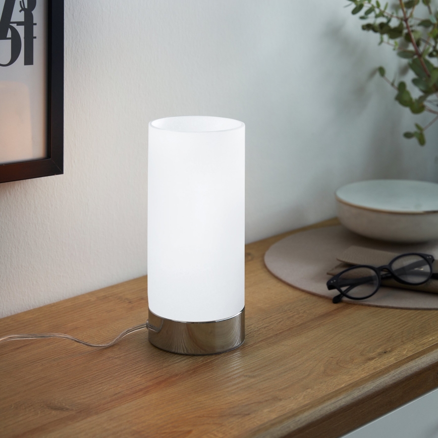 Eglo 95776 - Bordslampa DAMASCO 1 1xE27/60W/230V