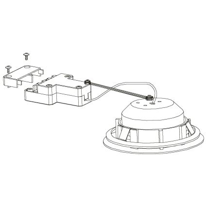 Eglo - Infälld LED-downlight 4,9 W/230 V