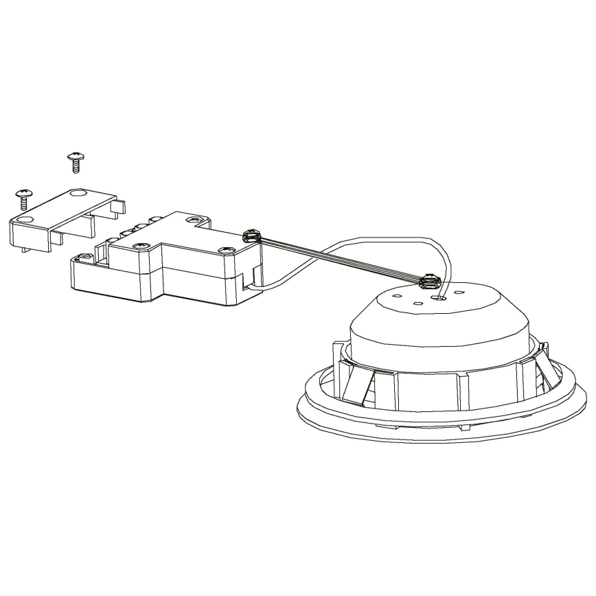 Eglo - Infälld LED-downlight 4,9 W/230 V