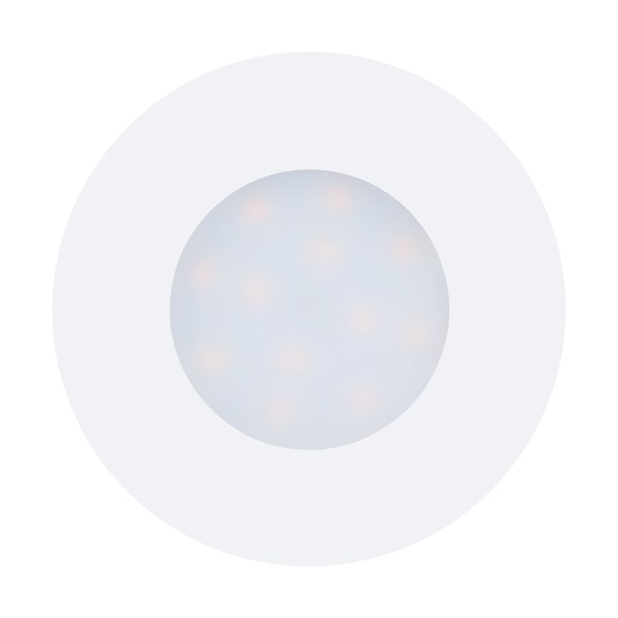 Eglo - KIT 3x Infälld LED badrumsbelysning PINEDA 1xLED/4,9W/230V IP44