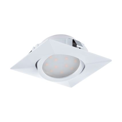 Eglo - Set om 3 LED-infällda takarmaturer PINEDA LED/4,9W/230V