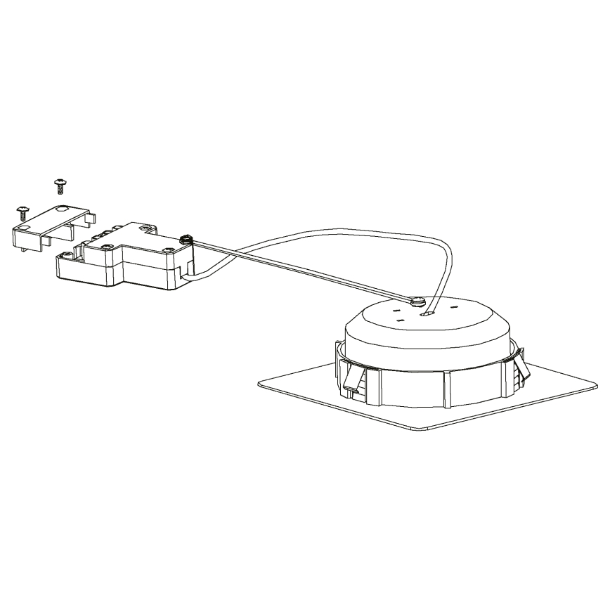 Eglo - Set om 3 LED-infällda takarmaturer PINEDA LED/4,9W/230V