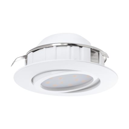 Eglo - Set med 3 infällda LED-armaturer PINEDA LED/4,9W/230V