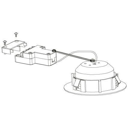 Eglo - Set med 3 infällda LED-armaturer PINEDA LED/4,9W/230V