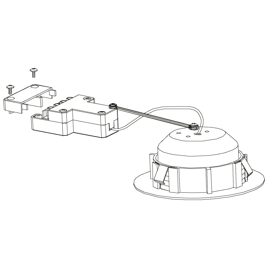 Eglo - Set med 3 infällda LED-armaturer PINEDA LED/4,9W/230V