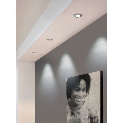 Eglo - 3-pack dimbara infällda takarmaturer PINEDA LED/5,5W/230V
