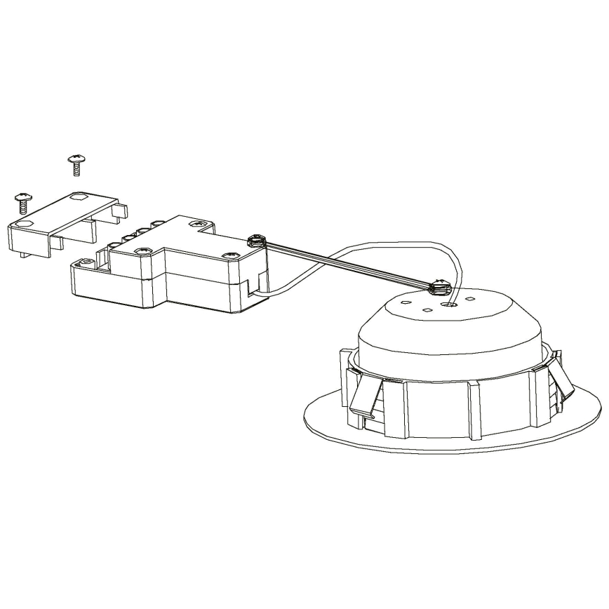 Eglo - 3-pack dimbara infällda takarmaturer PINEDA LED/5,5W/230V