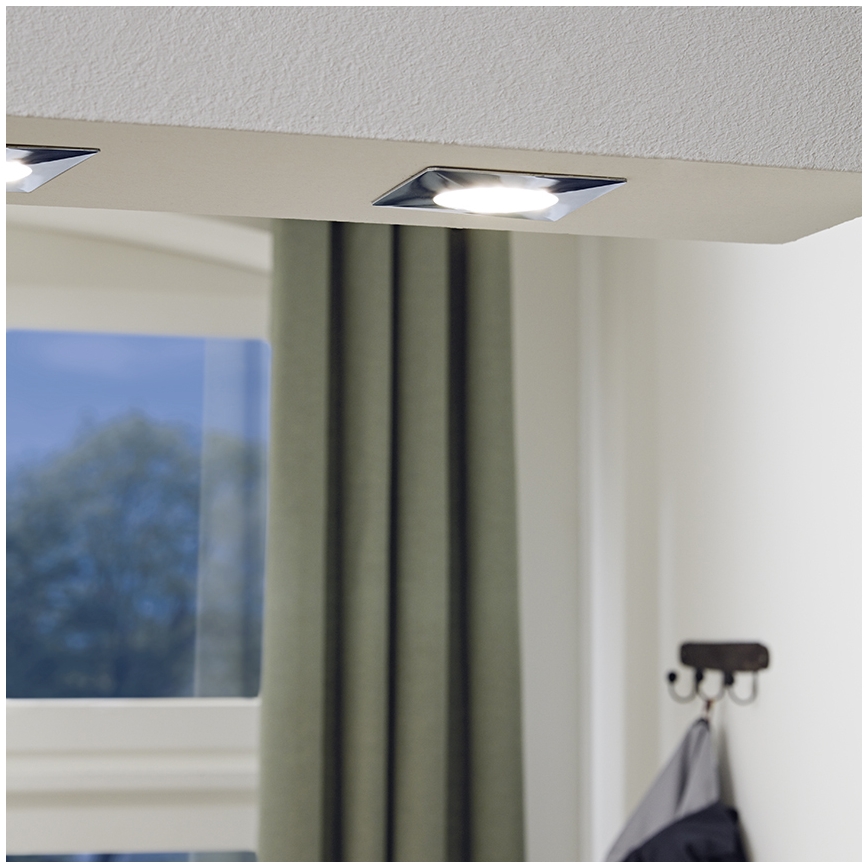 Eglo 95862 - Infälld LED-armatur PINEDA LED/12W/230V