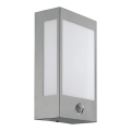 Eglo 95989 - LED utomhus Väggbelysning med sensor RALORA 1 LED/12W