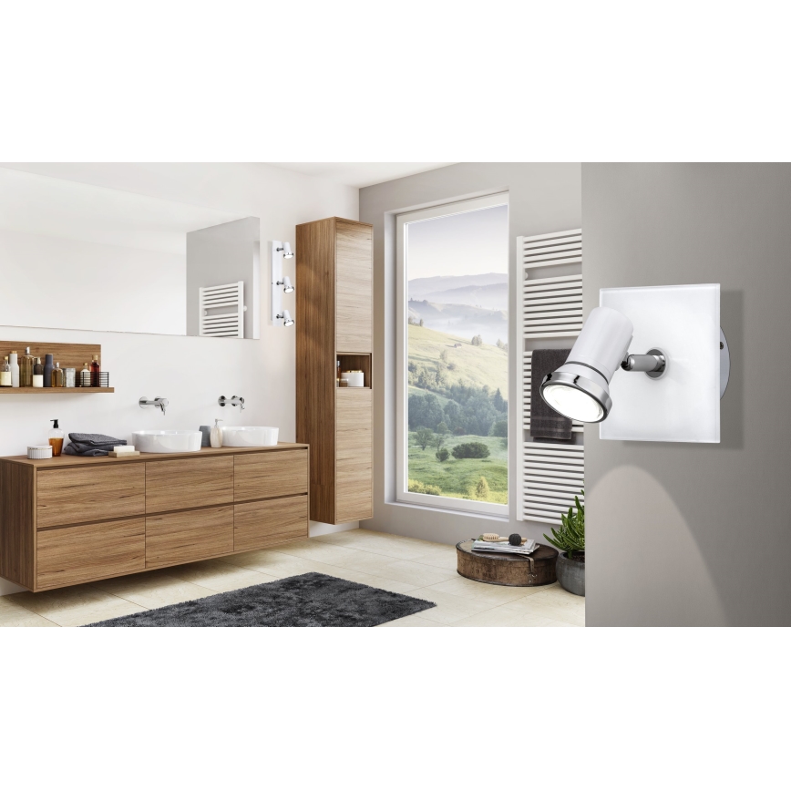 Eglo 95994 - LED Badrum spotlight TAMARA 1 3xGU10-LED/3.3W/230V