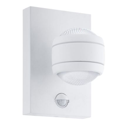 Eglo 96022 - LED-utomhusväggarmatur med sensor SESIMBA 1 2xLED/3,7W IP44