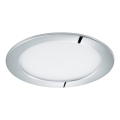 Eglo 96055 - LED infälld taklampa FUEVA 1 LED/10,9W/230V IP44 Ø 17 cm