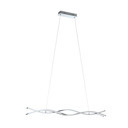Eglo - LED-pendel med wire LED/35W/230V 3000K blank krom