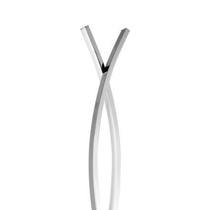 Eglo - LED-golvlampa LED/36W/230V i blank krom