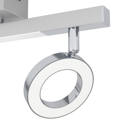 Eglo - Spotbelysning 2xLED/3,2W + LED/3,3/230V