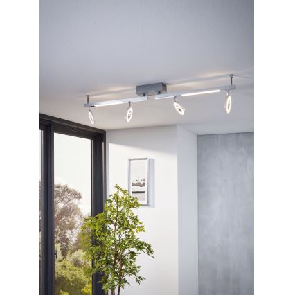 Eglo - Spotbelysning 4xLED/3,2W + 2xLED/3,3/230V